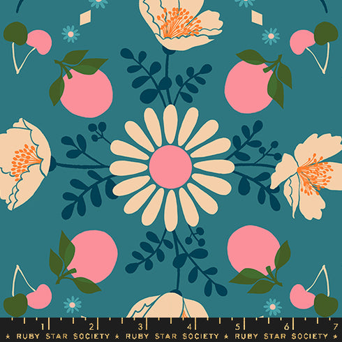 Juicy Golden Poppy in  Storytime - Ruby Star Society Sold by the Half Yard